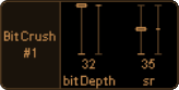 BitCrush unit interface
