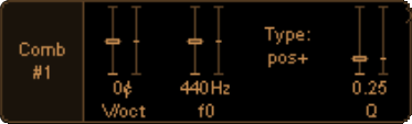 Comb unit interface