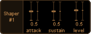 Shaper unit interface