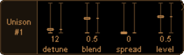 Unison unit interface